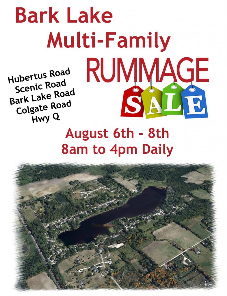 Bark Lake Rummage Sale American Legion Post 522 Goetz Saint Louis