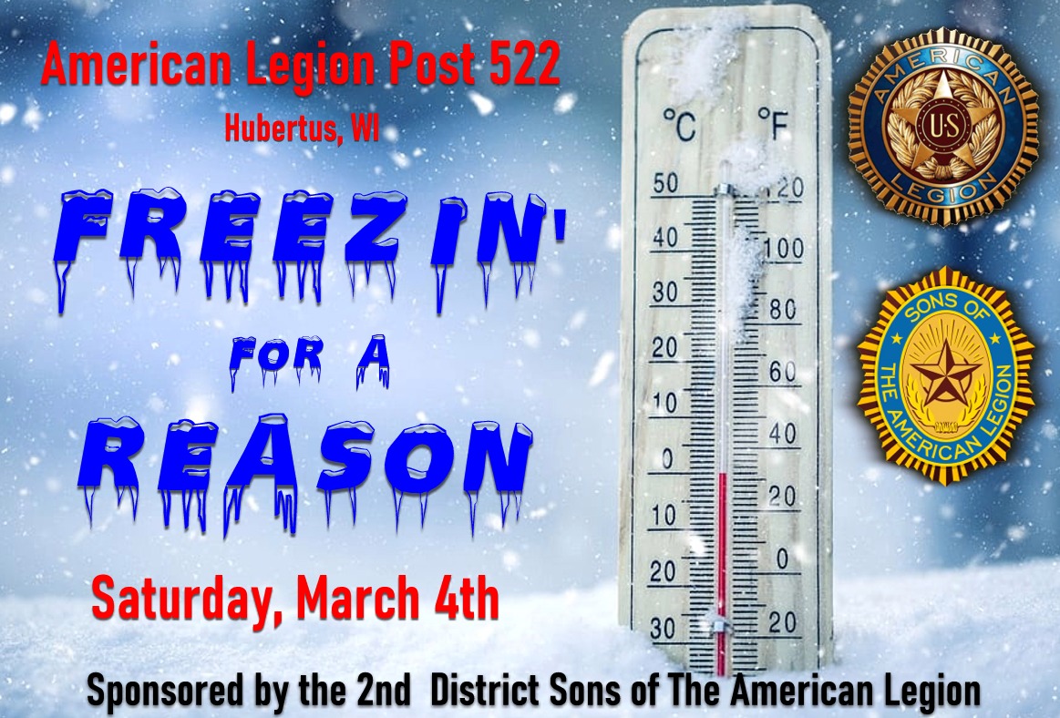 Freezin’ for a Reason ~ Saturday, March 4th