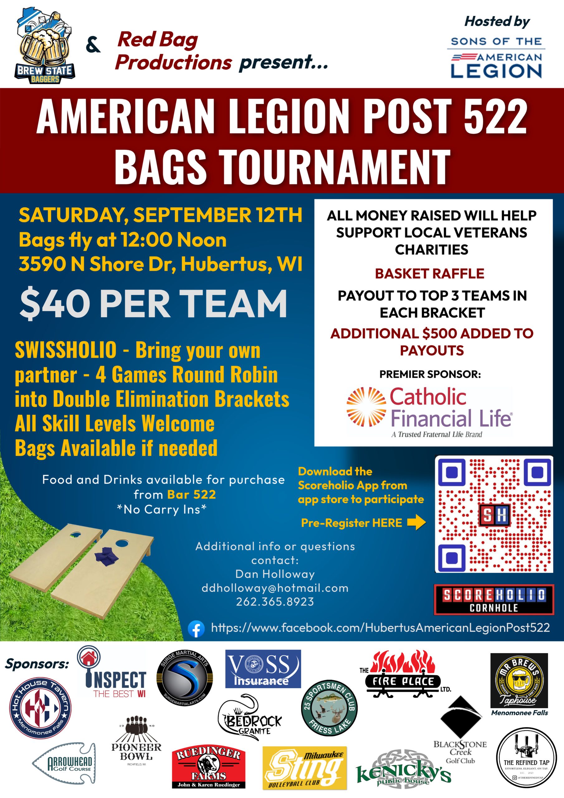 Squadron 522’s Bags Tournament ~ Saturday September 12th